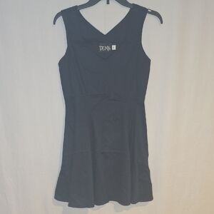 Chic Black Sleeveless Mini Dress